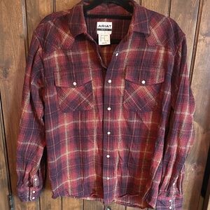 Men's Ariat Heller Retro Long Sleeve Snap Shirt